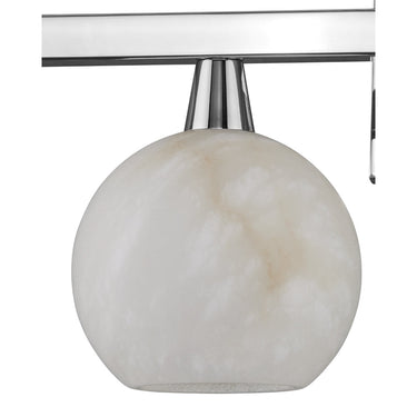 Currey & Company Bombelles 4-Light Nickel Bath Bar 1