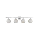 Currey & Company Bombelles 4-Light Nickel Bath Bar 3