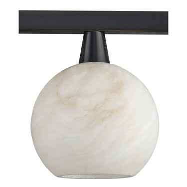 Currey & Company Bombelles 4-Light Nickel Bath Bar 7
