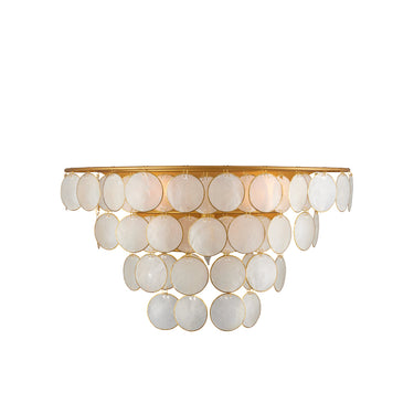 Currey & Company Bon Vivant 3-Light Wall Sconce 