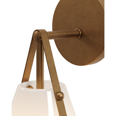 Currey & Company Bronwen Bath 1-Light Wall Sconce 1