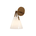 Currey & Company Bronwen Bath 1-Light Wall Sconce 