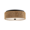 Currey & Company Brownell 14" LED Flush Mount 