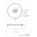 Currey & Company Bryce 16.25" 1-Light LED Flush Mount 7