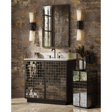 Currey & Company Burrows Bath 2-Light Wall Sconce 11