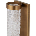 Currey & Company Busby Brass Bath 1-Light Wall Sconce 1