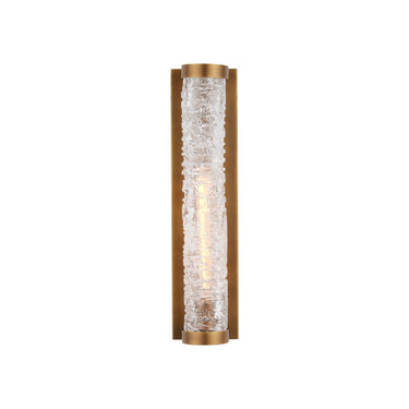 Currey & Company Busby Brass Bath 1-Light Wall Sconce 2