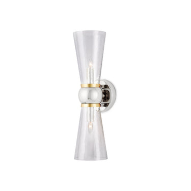 Currey & Company Byford Bath 2-Light Wall Sconce 