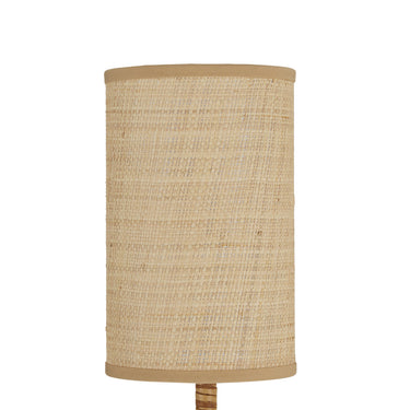 Currey & Company Capriole Rattan 1-Light Wall Sconce 2