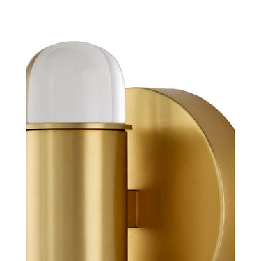 Currey & Company Capsule Brass LED 2-Light Wall Sconce 1