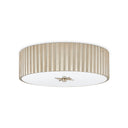 Currey & Company Caravel 14" Silver LED Flush Mount 3