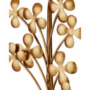 Currey & Company Cloverfield 1-Light Gold Wall Sconce 1