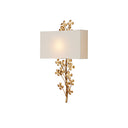 Currey & Company Cloverfield 1-Light Gold Wall Sconce 