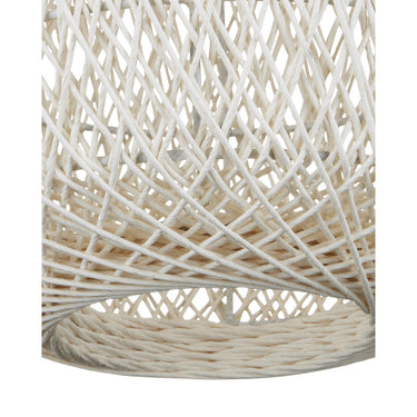 Currey & Company Cocoon Cream 1-Light Pendant 11