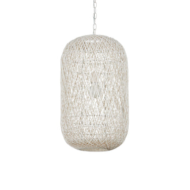 Currey & Company Cocoon Cream 1-Light Pendant 13
