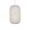 Currey & Company Cocoon Cream 1-Light Pendant 14