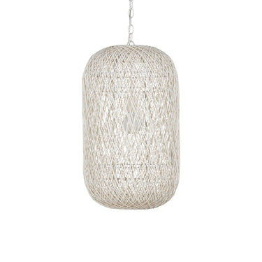 Currey & Company Cocoon Cream 1-Light Pendant 14