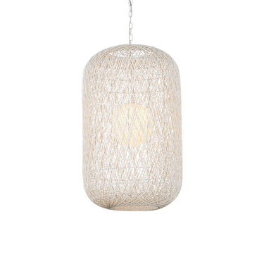 Currey & Company Cocoon Cream 1-Light Pendant 3
