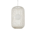 Currey & Company Cocoon Cream 1-Light Pendant 5