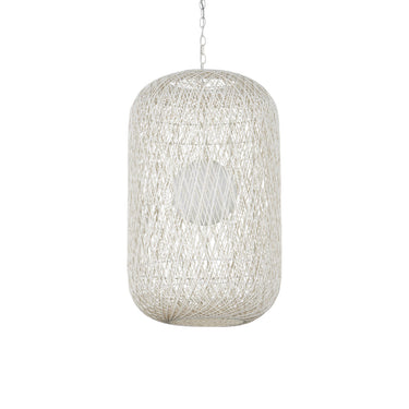 Currey & Company Cocoon Cream 1-Light Pendant 5