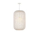 Currey & Company Cocoon Cream 1-Light Pendant 6