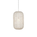 Currey & Company Cocoon Cream 1-Light Pendant 9