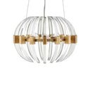 Currey & Company Coquette 13.5" Optic Crystal 3-Light Chandelier 4