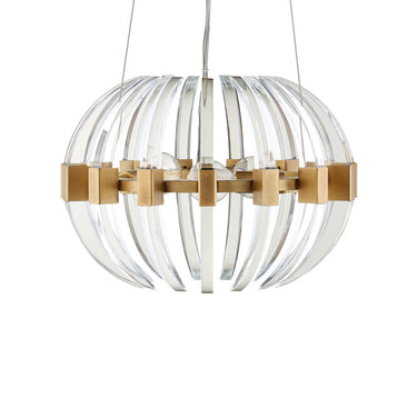 Currey & Company Coquette 13.5" Optic Crystal 3-Light Chandelier 4