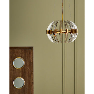 Currey & Company Coquette 13.5" Optic Crystal 3-Light Chandelier 6
