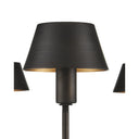 Currey & Company Coterie 36" Bronze 8-Light Chandelier 1