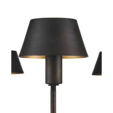 Currey & Company Coterie 36" Bronze 8-Light Chandelier 1