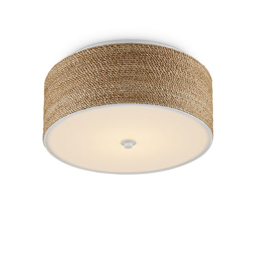 Currey & Company Coulton 16" Rope LED Flush Mount 2