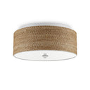 Currey & Company Coulton 16" Rope LED Flush Mount 4