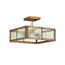 Currey & Company Countervail 17.75" 4-Light Square Chandelier 5