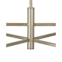Currey & Company Courante 44" Silver 6-Light Chandelier 2
