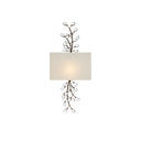 Currey & Company Crystal Bud Tall 1-Light Wall Sconce 