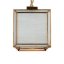Currey & Company Daze 39.5" Milk Glass 6-Light Rectangular Chandelier 2