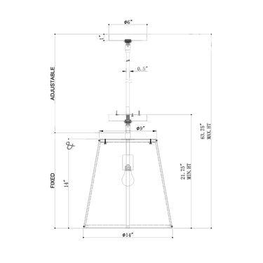 Currey & Company Deauville Seagrass 1-Light Pendant 12