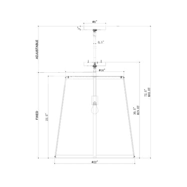 Currey & Company Deauville Seagrass 1-Light Pendant 5
