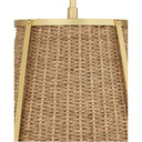 Currey & Company Deauville Seagrass 1-Light Pendant 8