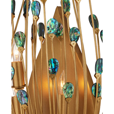Currey & Company Delphos 3-Light Wall Sconce 1