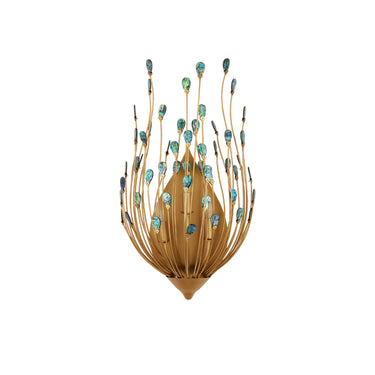 Currey & Company Delphos 3-Light Wall Sconce 3