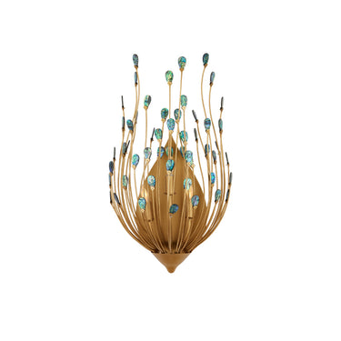 Currey & Company Delphos 3-Light Wall Sconce 