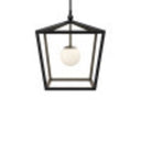 Currey & Company Denison Large Black 1-Light Outdoor Lantern 10