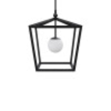 Currey & Company Denison Large Black 1-Light Outdoor Lantern 11