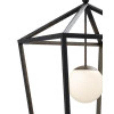 Currey & Company Denison Large Black 1-Light Outdoor Lantern 1
