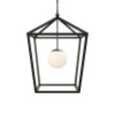Currey & Company Denison Large Black 1-Light Outdoor Lantern 2
