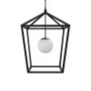 Currey & Company Denison Large Black 1-Light Outdoor Lantern 3