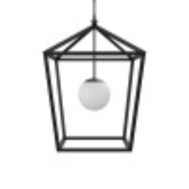 Currey & Company Denison Large Black 1-Light Outdoor Lantern 3