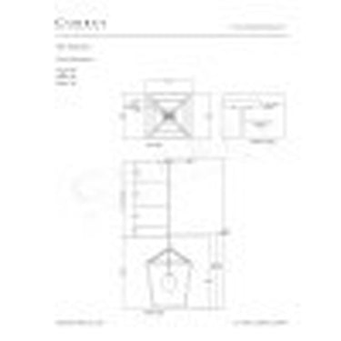 Currey & Company Denison Large Black 1-Light Outdoor Lantern 7